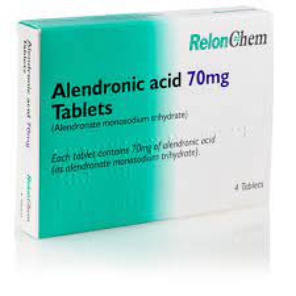 Alendronic Acid 70mg tablets 4's - Delivery Pharmacy Kenya
