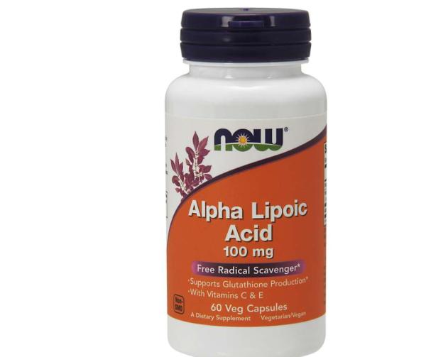 Now Alpha Lipoic Acid 100mg Capsules 60s