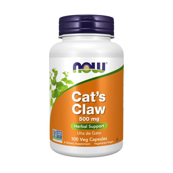 NOW CATS CLAW 500MG CAPSULES 100S