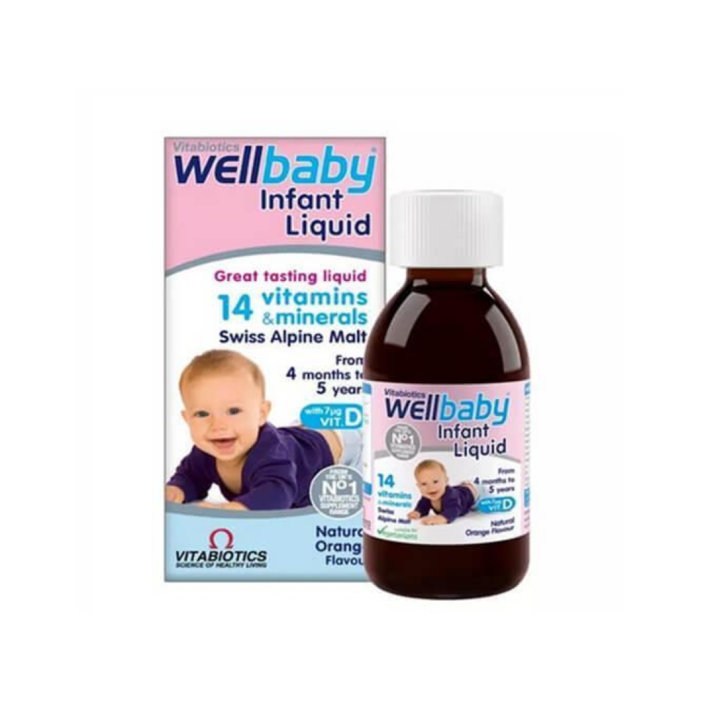 VITABIOTICS WELLKID BABY SYRUP 150ML - Delivery Pharmacy Kenya