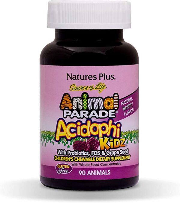 Natures Plus Animal Parade AcidophiKidz 90s
