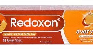 REDOXON IMMUNE SUPPORT EVERYDAY EFFERVESCENT  TABLETS VIT C + SELENIUM 15S
