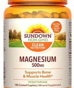 SUNDOWN MAGNESIUM 500MG CAPLETS 180S