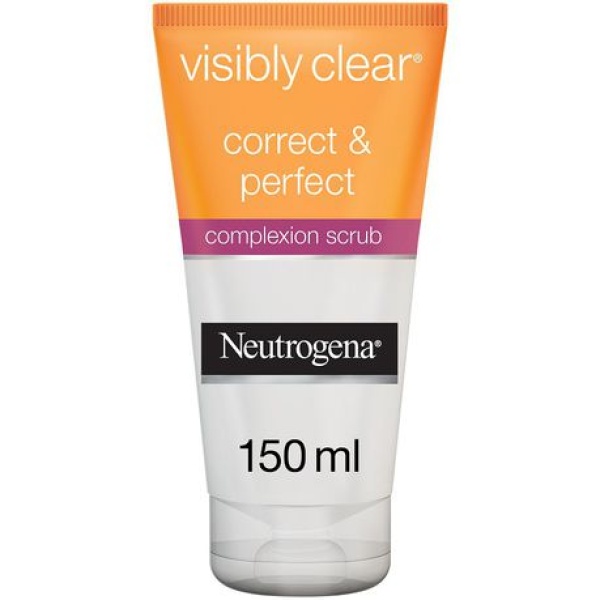 NEUTROGENA VISIBLY CLEAR CORRECT AND PERFECT COMPLEXION SCRUB 150ML - Delivery Kenya