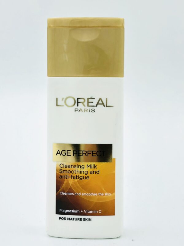 LOREAL AGE PERFECT CLEANSING MILK SMOOTHING AND ANTI-FATIGUE 200ML