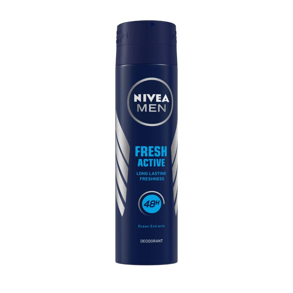 Nivea Men Fresh Active Deodorante Antitraspirante Uomo Spray 150 ml