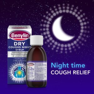 BENYLIN DRY COUGHS NIGHT (Diphenhydramine & Dextromethorphan & Levomenthol) SYRUP 150ml