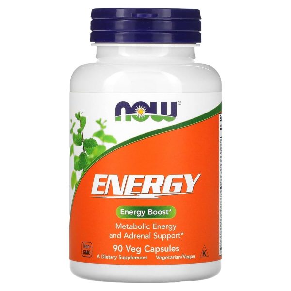 NOW Energy Caps 90's - Metabolic Diet & Adrenal Support