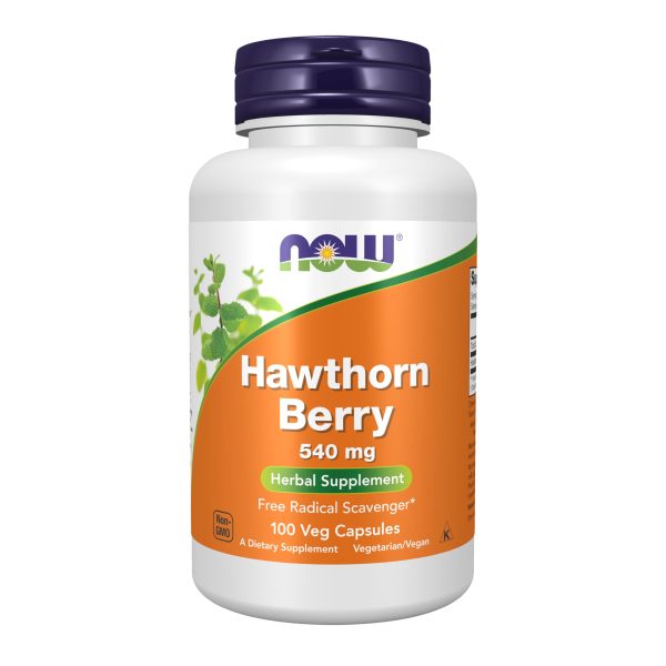 NOW Hawthorn Berry 540mg Caps 100's