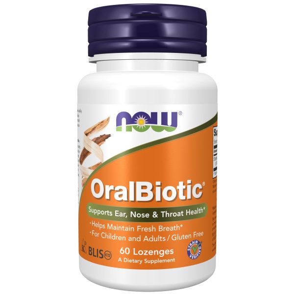 NOW Oralbiotic Lozenges 60's